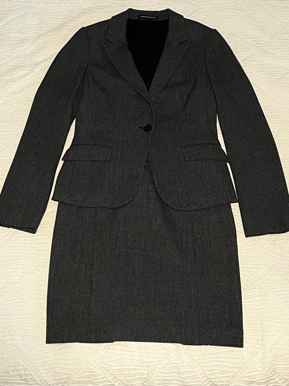 EXPRESS Skirt Suit Set - Grey